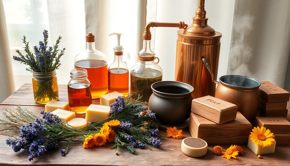 herbal infusions for soap
