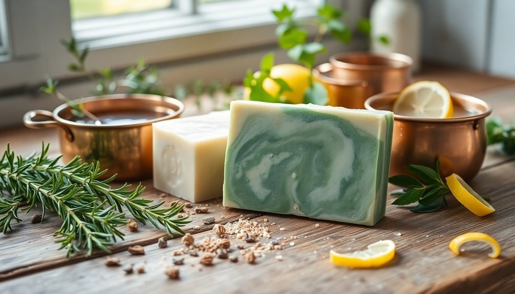 herbal scented kitchen soap