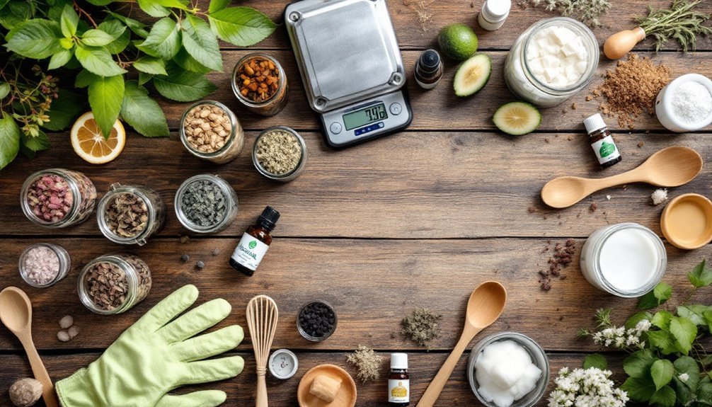 herbal soap making essentials