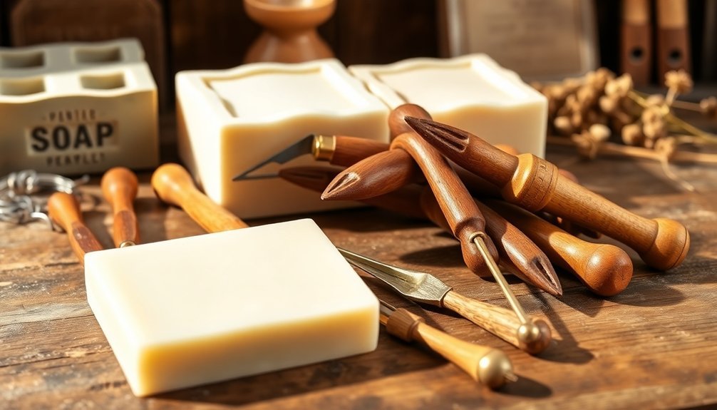 heritage soap wooden trimmers