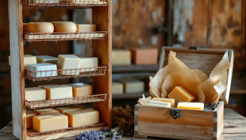 historic soap storage methods