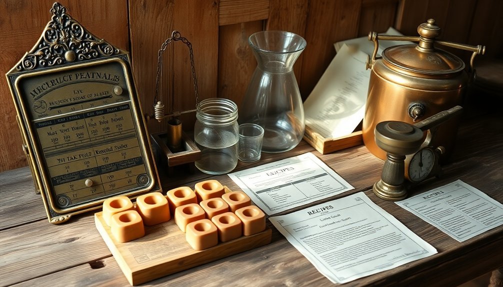 historical lye measurement tools