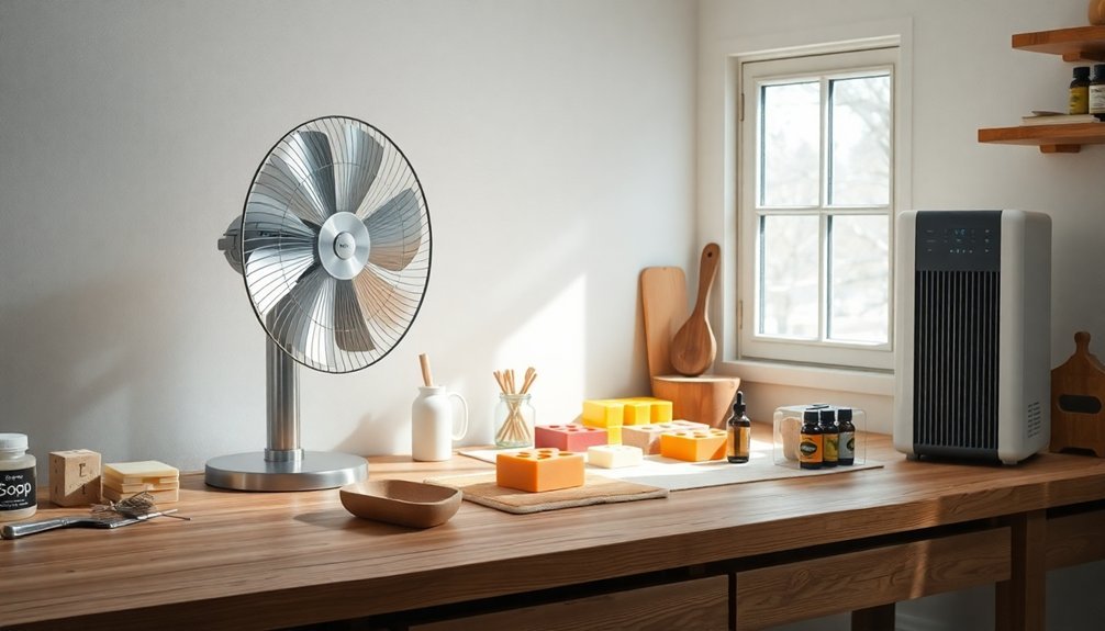 home soap making ventilation