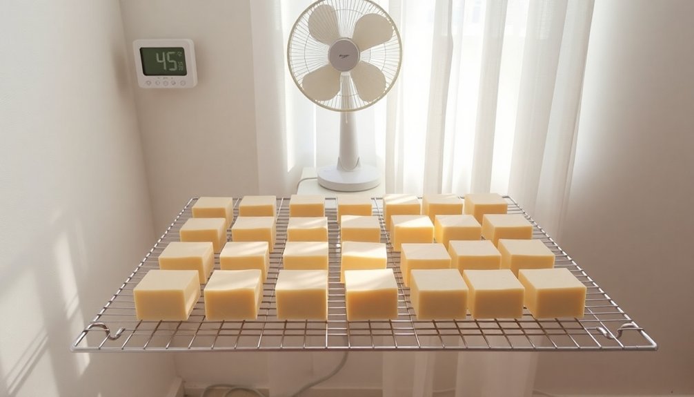 humidity control for curing