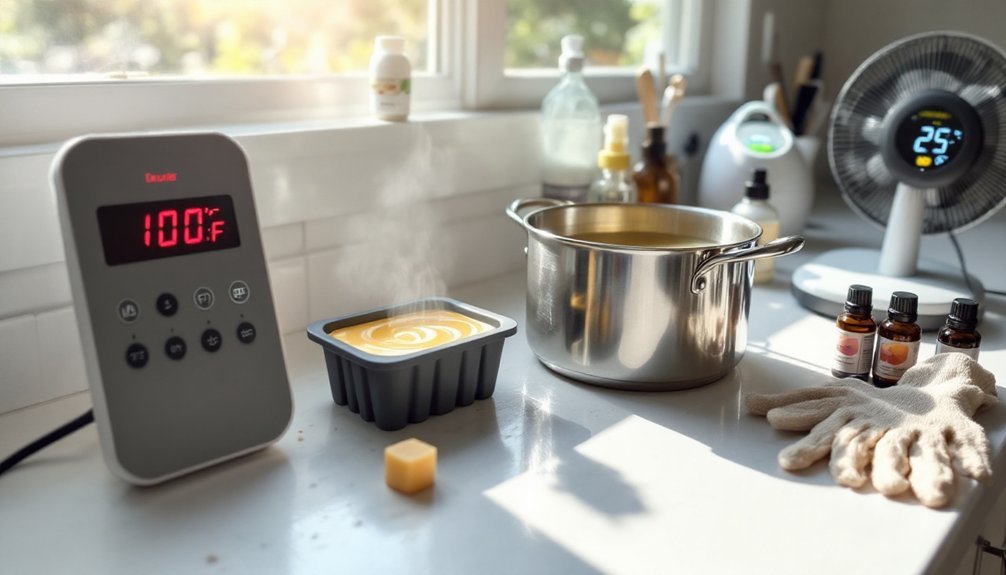 ideal environment for soapmaking