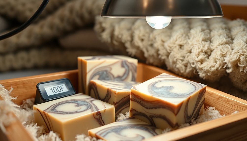 ideal soap temperature conditions