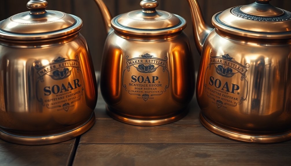 identifying antique soap kettles