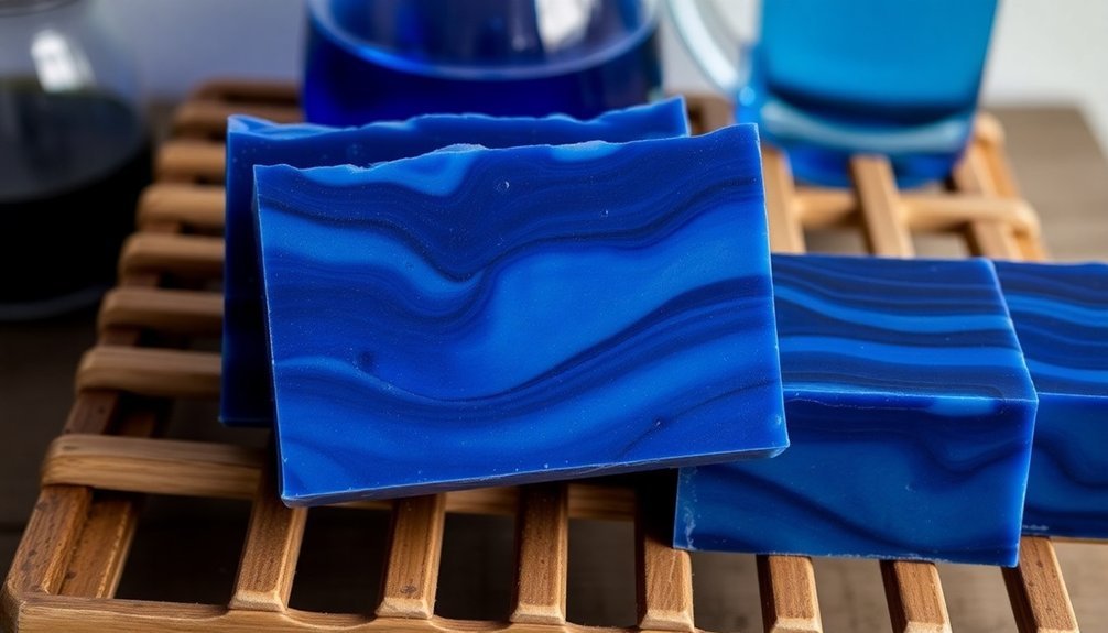 indigo coloring oil infusion