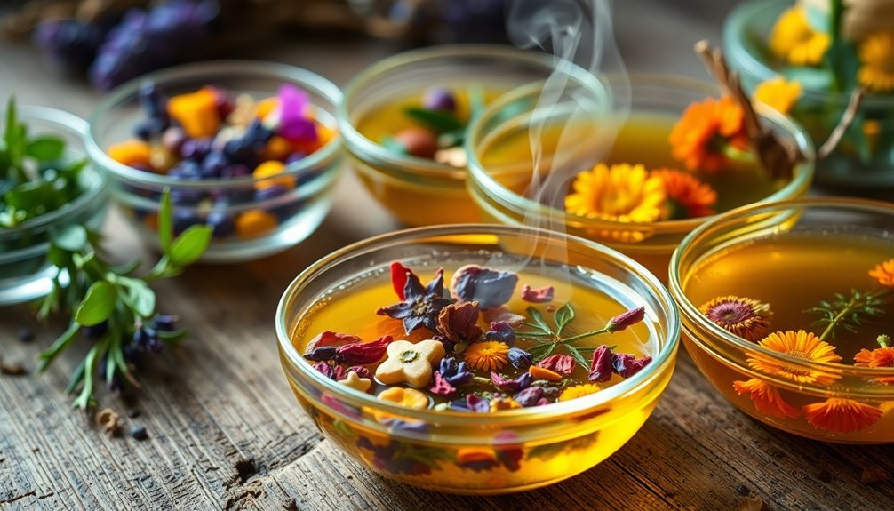 infusing scents through steeping
