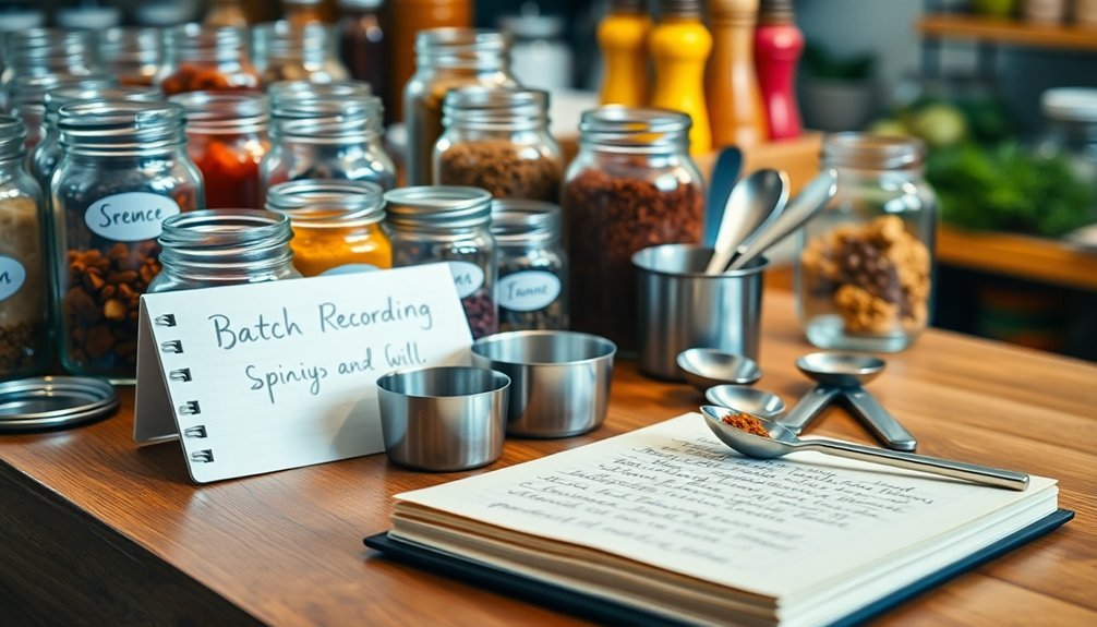 ingredient and equipment management
