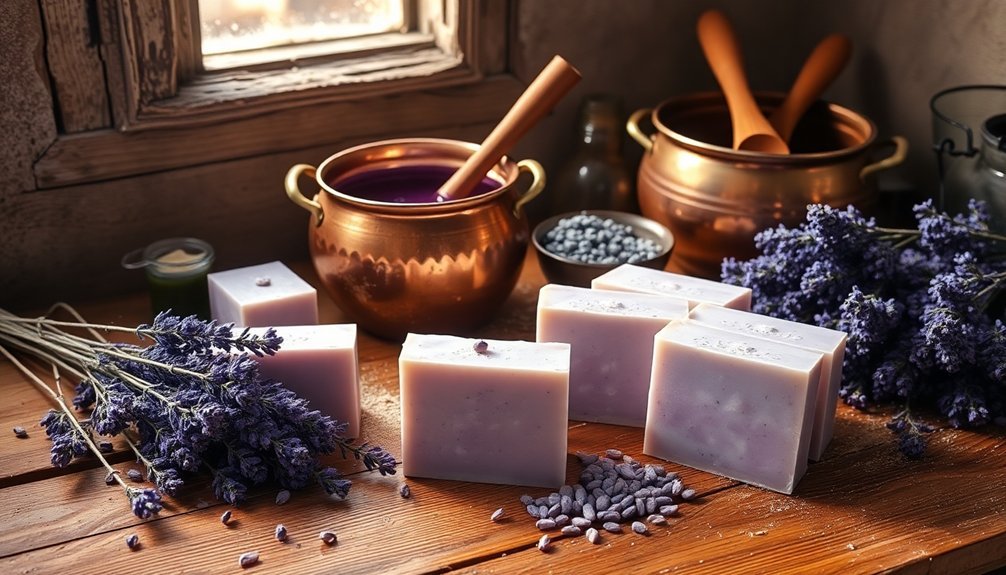 lavender infused soap craftsmanship
