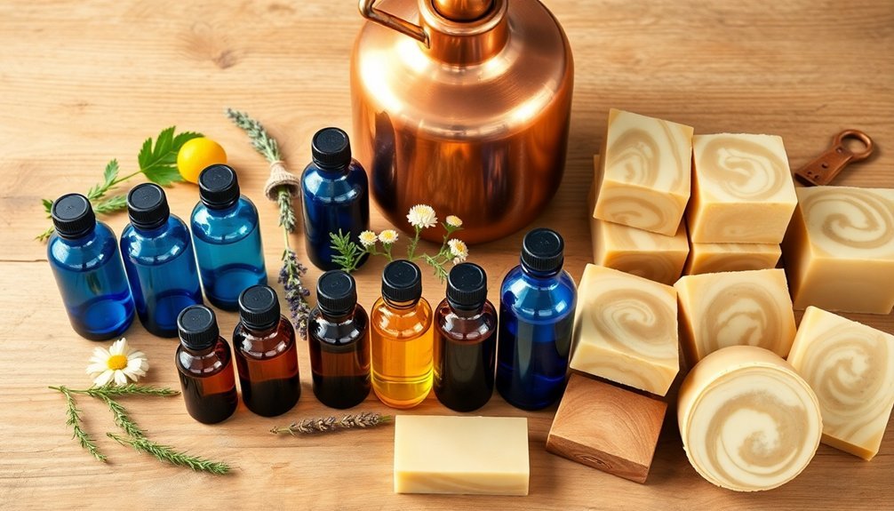 layered fragrance oil composition