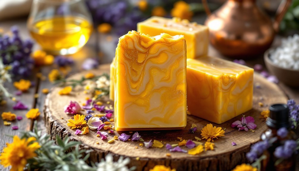 luxurious soap oil infusion