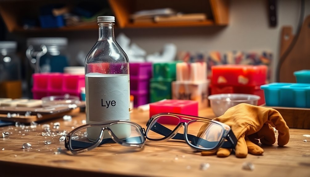 lye handling safety neglect
