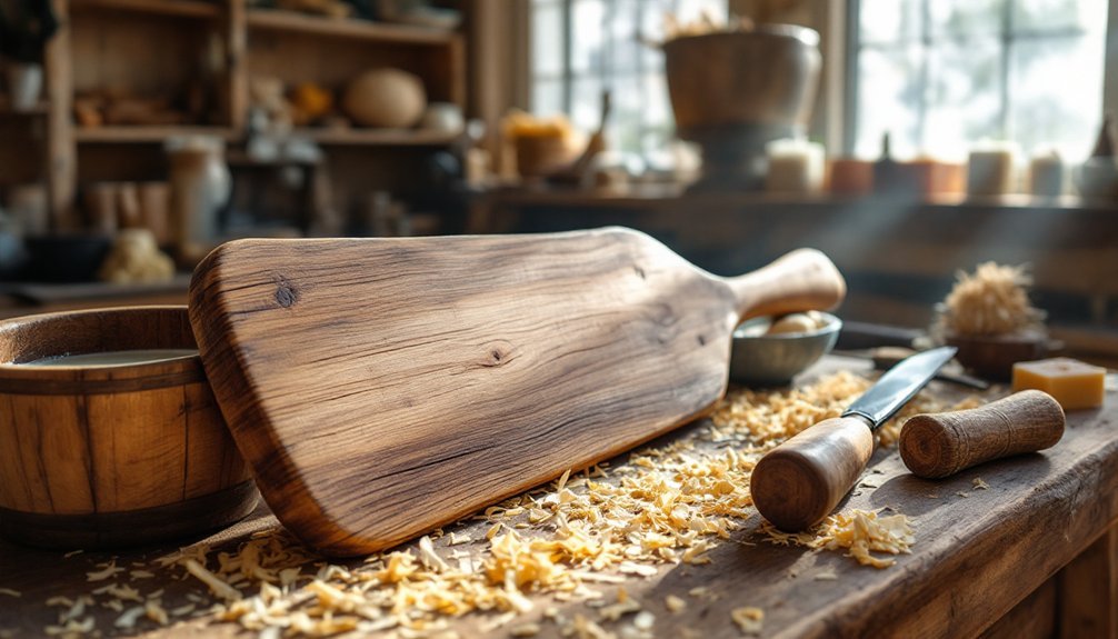 lye paddle crafting techniques