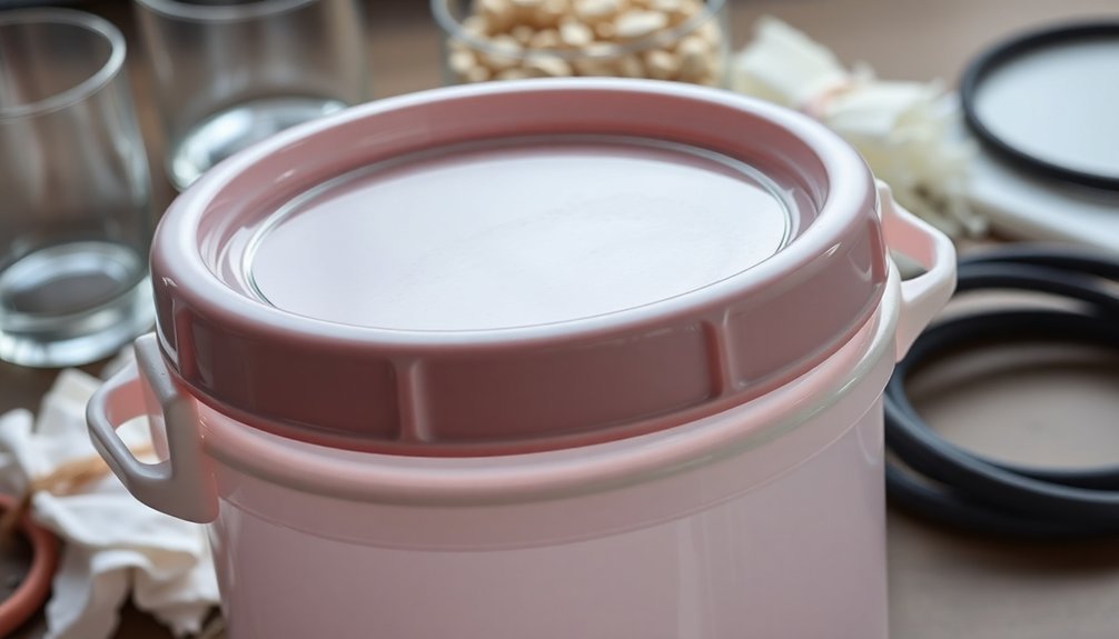 lye resistant container materials needed
