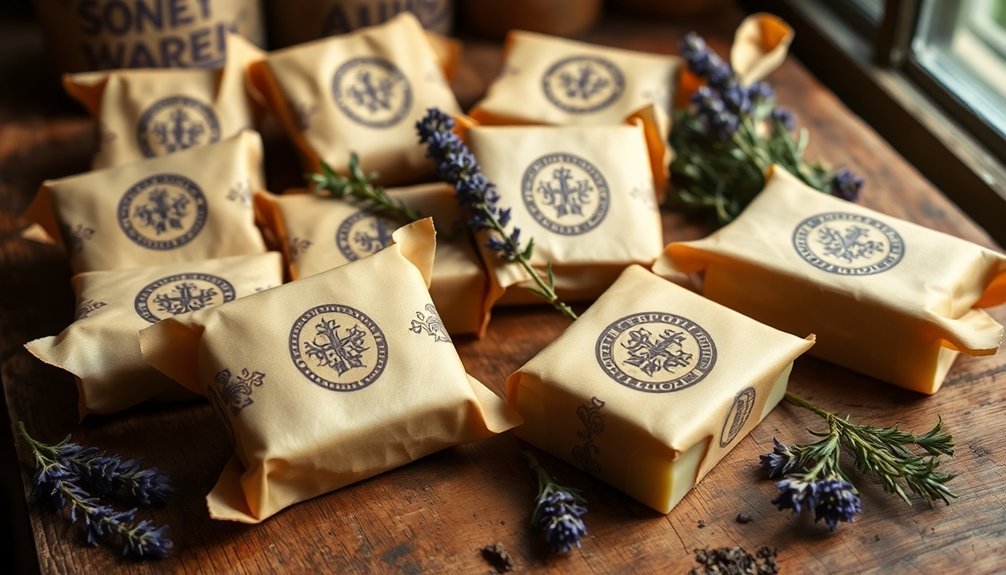 medieval apothecary parchment design