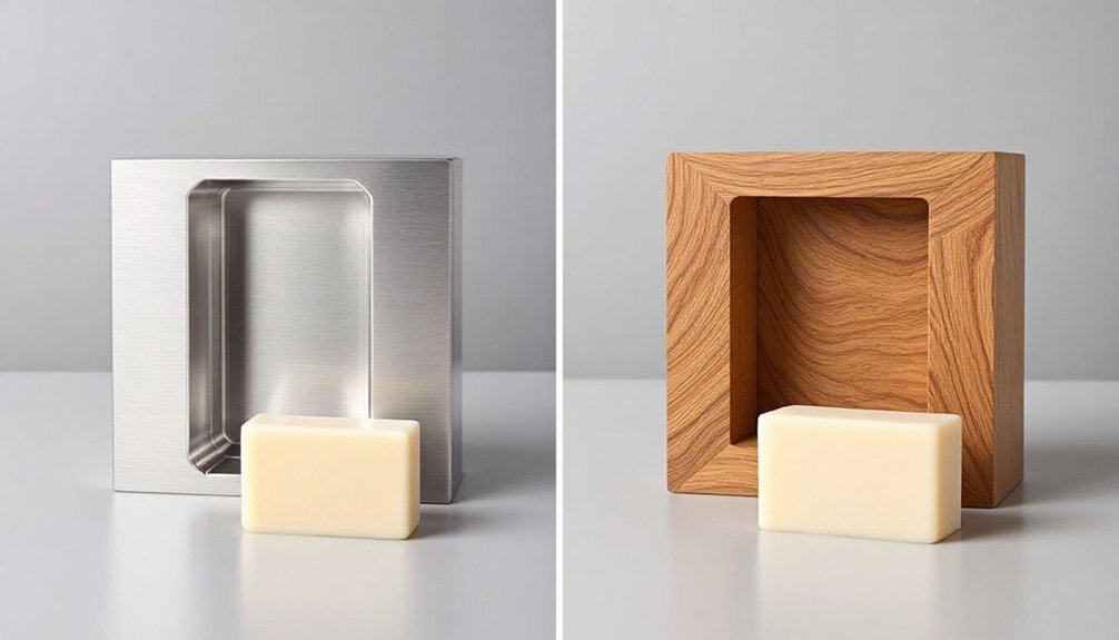 metal and wooden molds