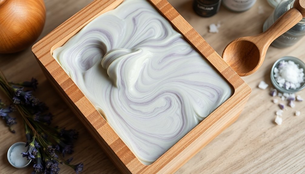 mindfulness through soap blending