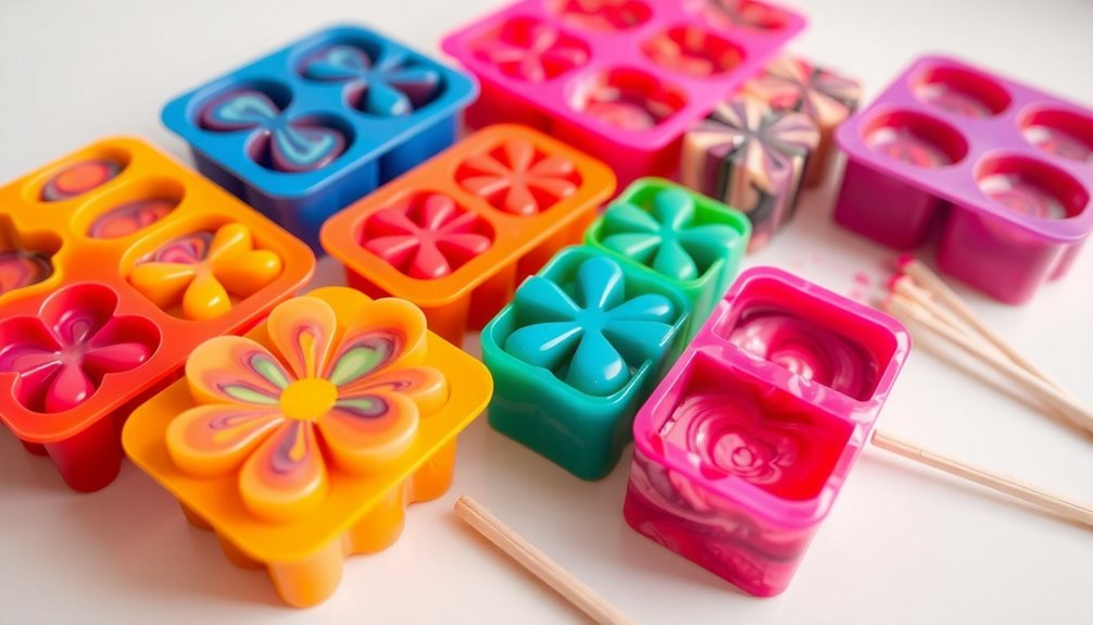 mini molds for soap testing