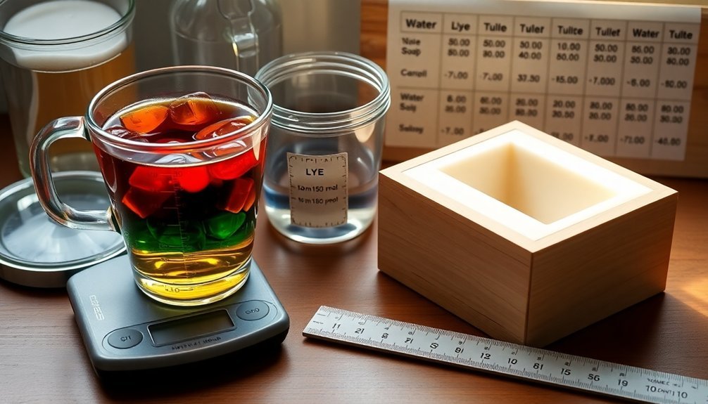 mold capacity calculations for soap