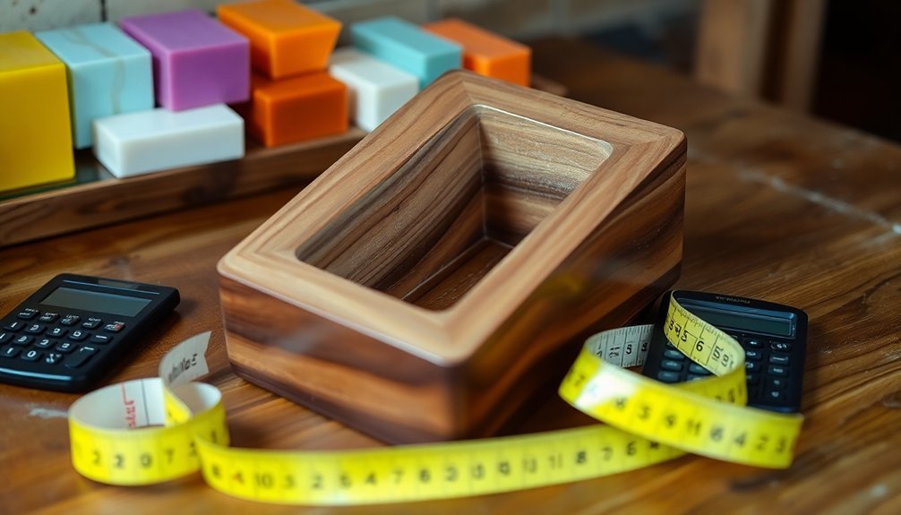 mold volume calculation formulas