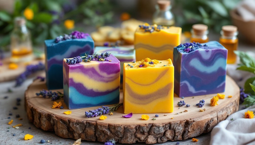 natural colors for soaps