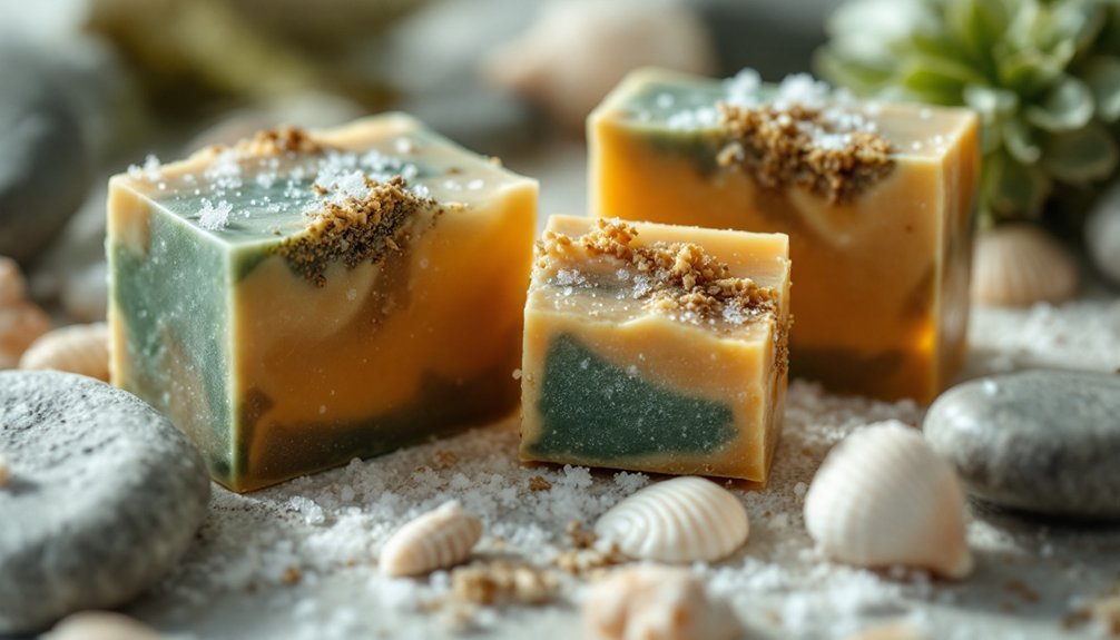 natural exfoliating seaweed soaps