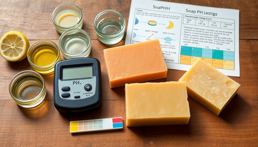 natural ph of soap
