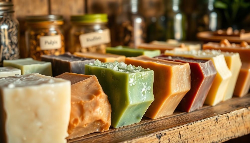 natural soap aging process