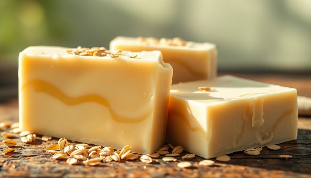 oatmeal and olive oil soap