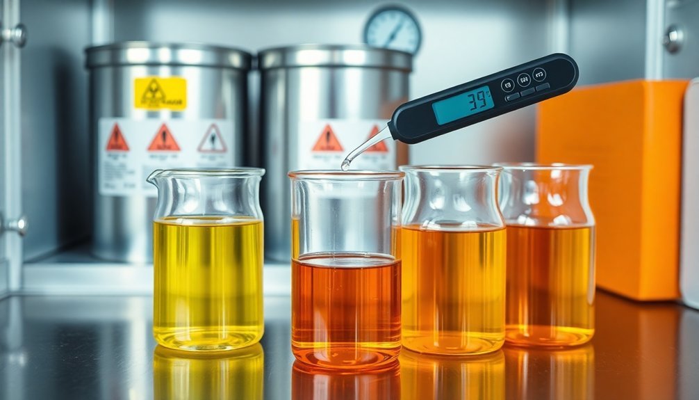 oil ingredient storage guidelines