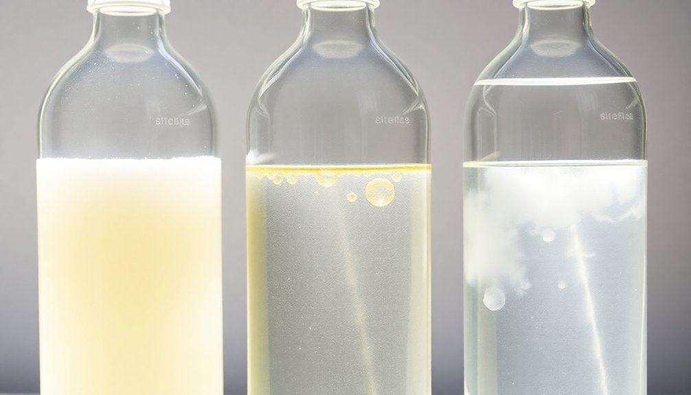 oil ratios influence stability