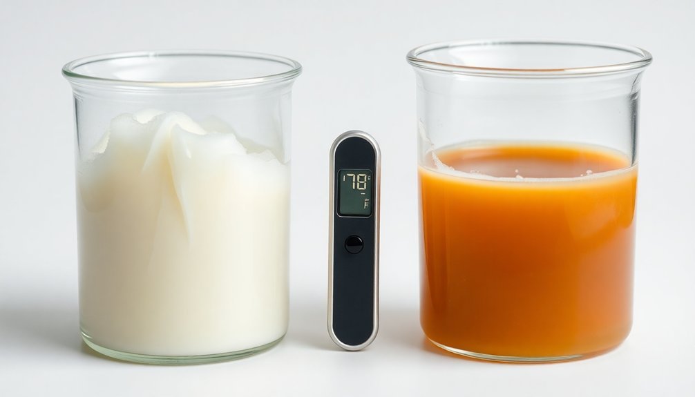 oil temperature affects development