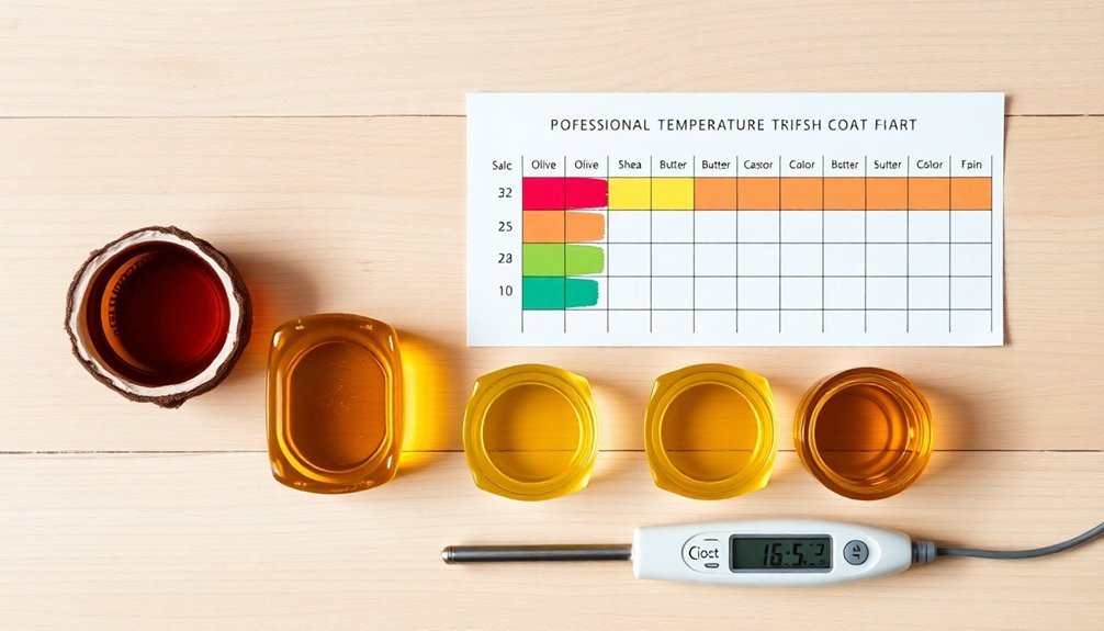 oil temperature guidelines vary