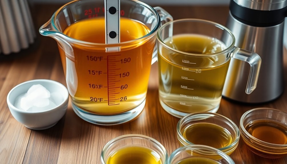oil types affect temperature