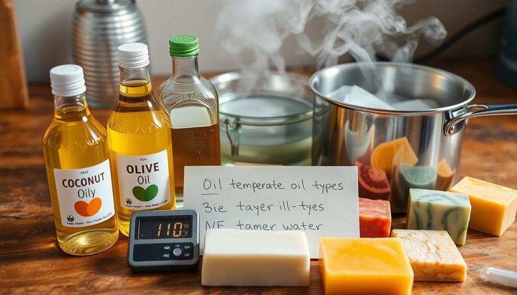 oil types influence temperature needs