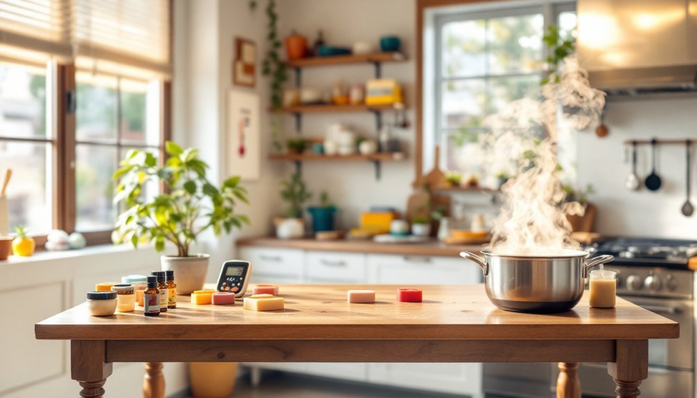 optimal conditions for soap making