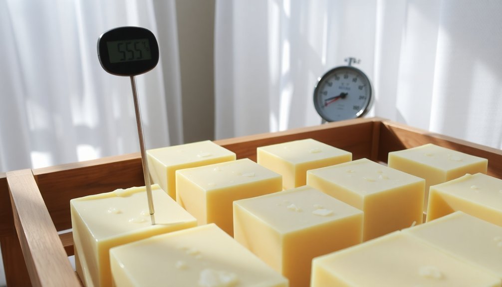 optimal curing temperature range