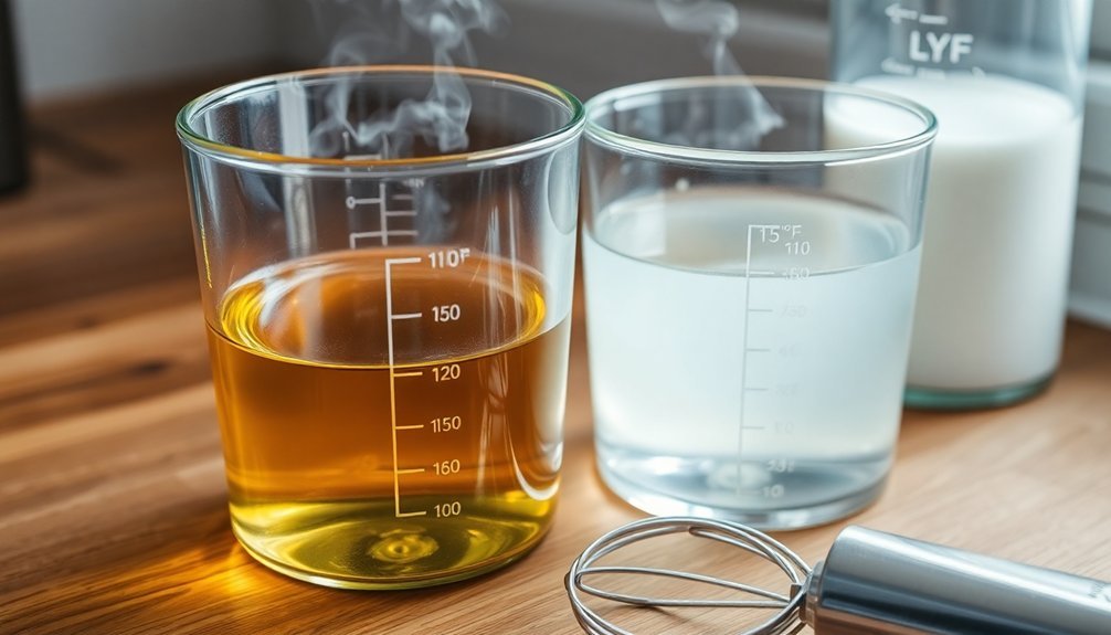 optimal frying oil temperatures