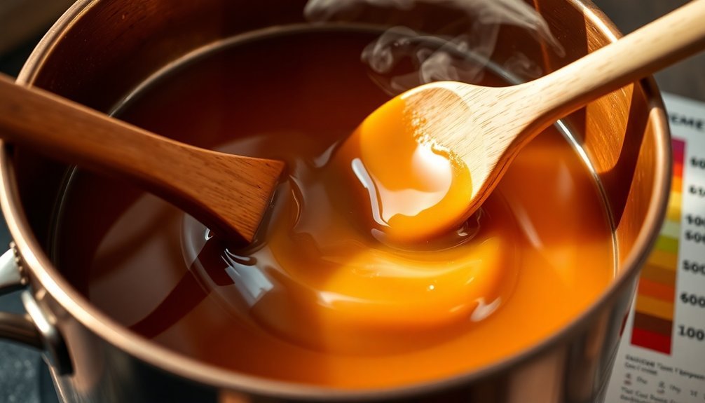 optimal soap base temperatures