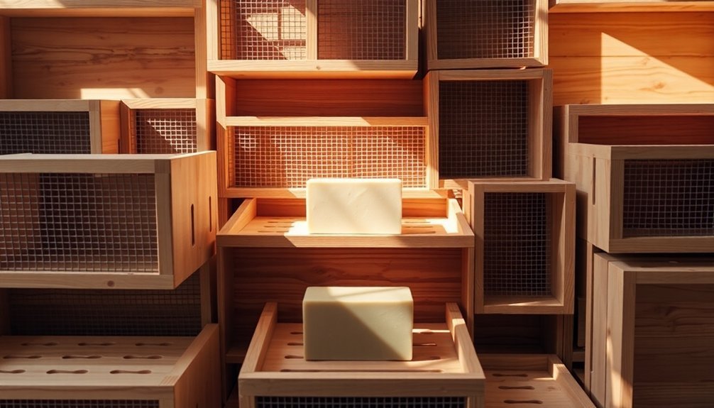 optimal soap curing ventilation