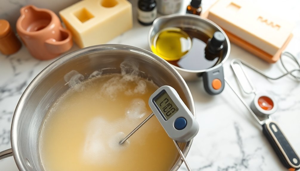 optimal soap temperature testing