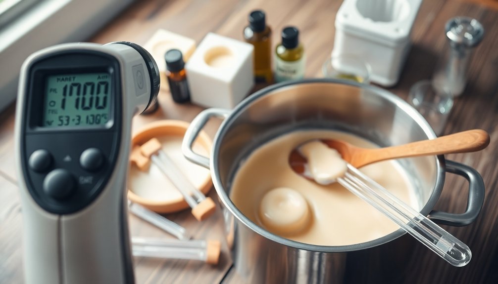 optimal temperature for soap