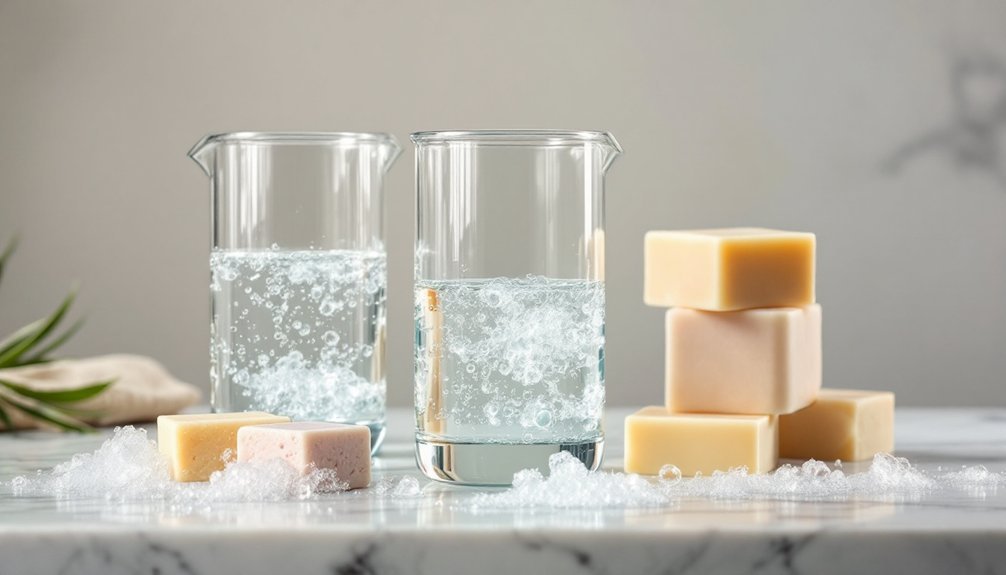 optimal water types soap