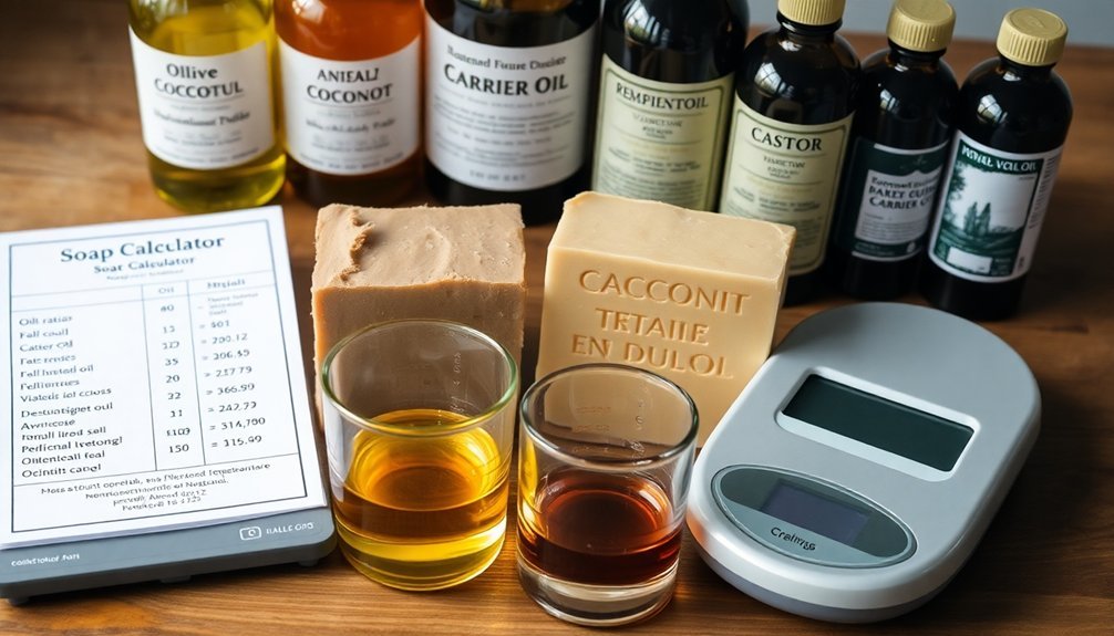 perfect soap oil ratios