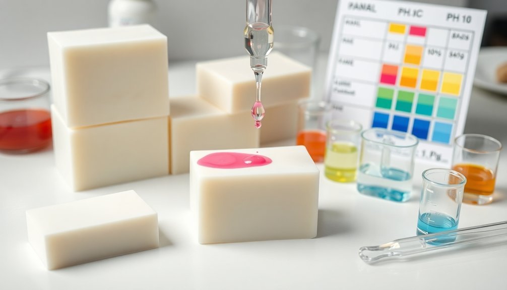 ph levels in soap making