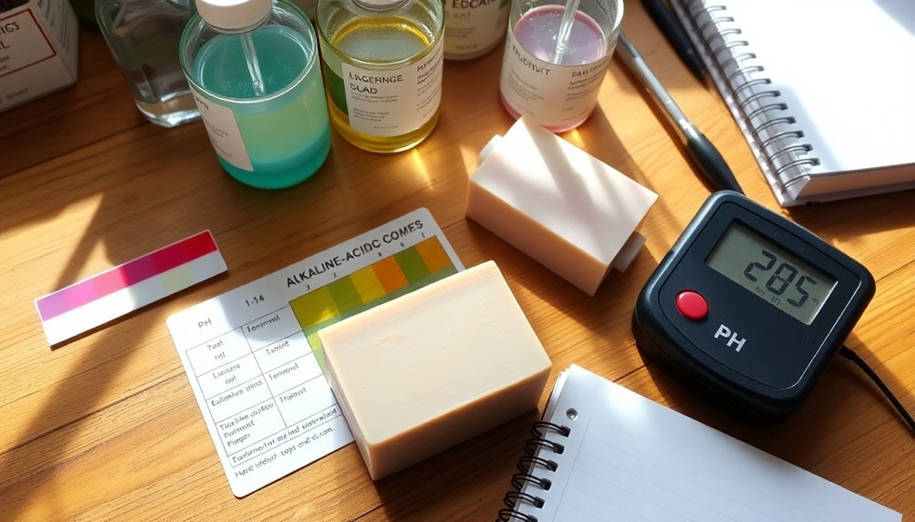 ph scale significance in soapmaking