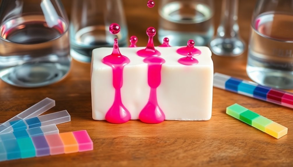 phenolphthalein for soap testing