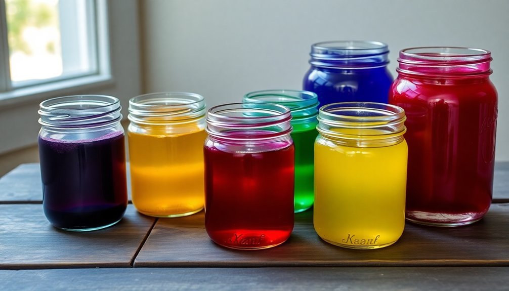 plant based color extraction techniques